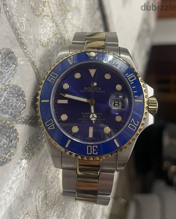 Rolex submariner two tone gold and steel high quality copy 0