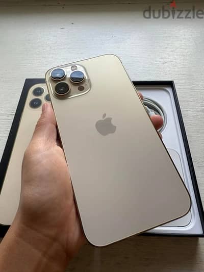 iPhone 13 Pro max ( 256 Gb ) Gold / waterproof / battery 94 %