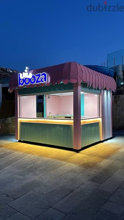 Kiosk 3m x 4m