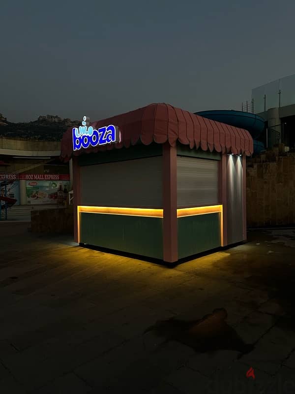 Kiosk 3m x 4m 5