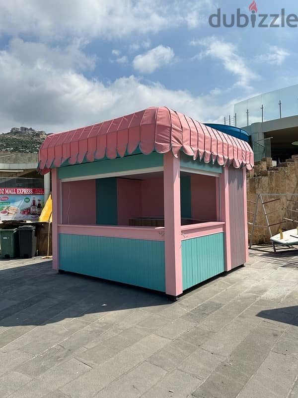 Kiosk 3m x 4m 8