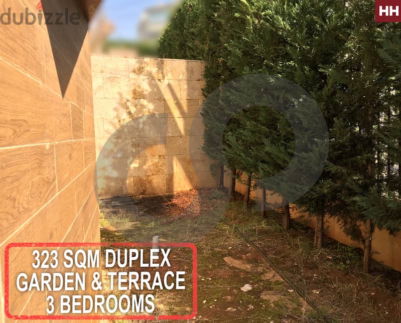 323 Sqm Duplex Garden & Terrace -Bsalim, Metn REF#HH118245 0