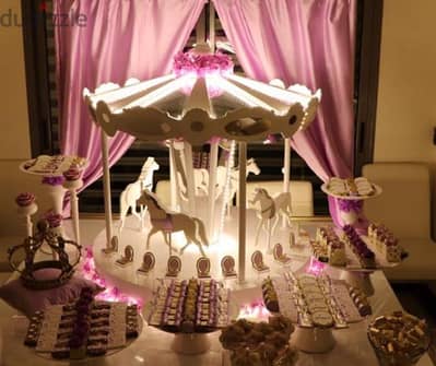 Event planning and deco items