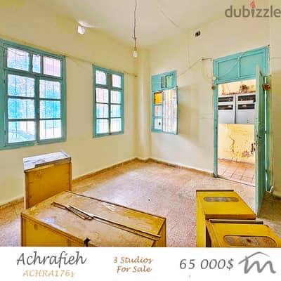 Ashrafieh | 3 Studios All for 65,000$ | Perfect City Rental Investment