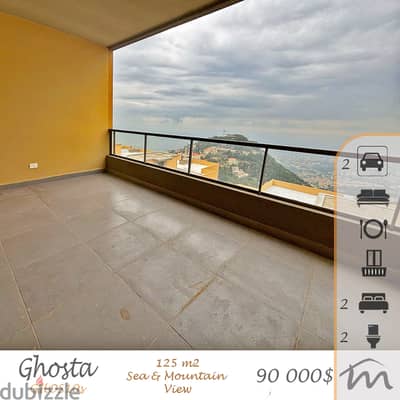 Ghosta | 720$/m² | Brand New 2 Bedrooms Apartment | Panoramic Sea View