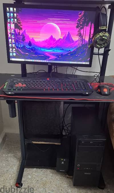 full setup gaming pc