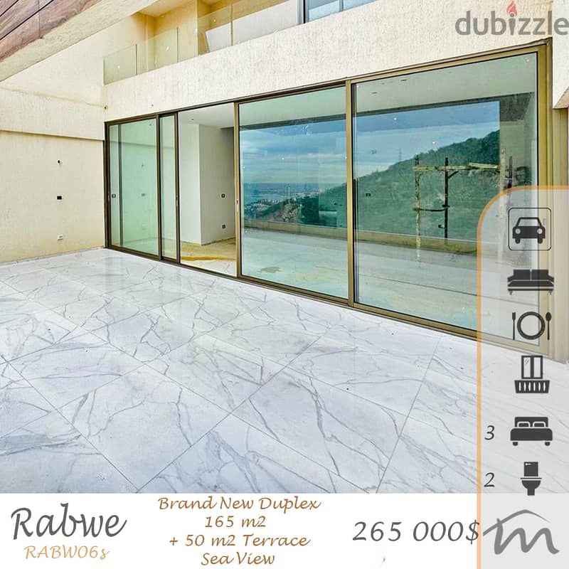 Rabwe | 50% DOWNPAYMENT , 3 YEARS PAYMENT FACILITIES | Brand New Apart 0