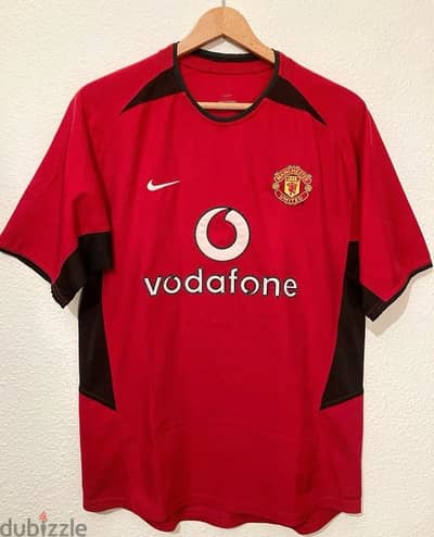 Manchester United 2002 -2004 vodafone nike home kit