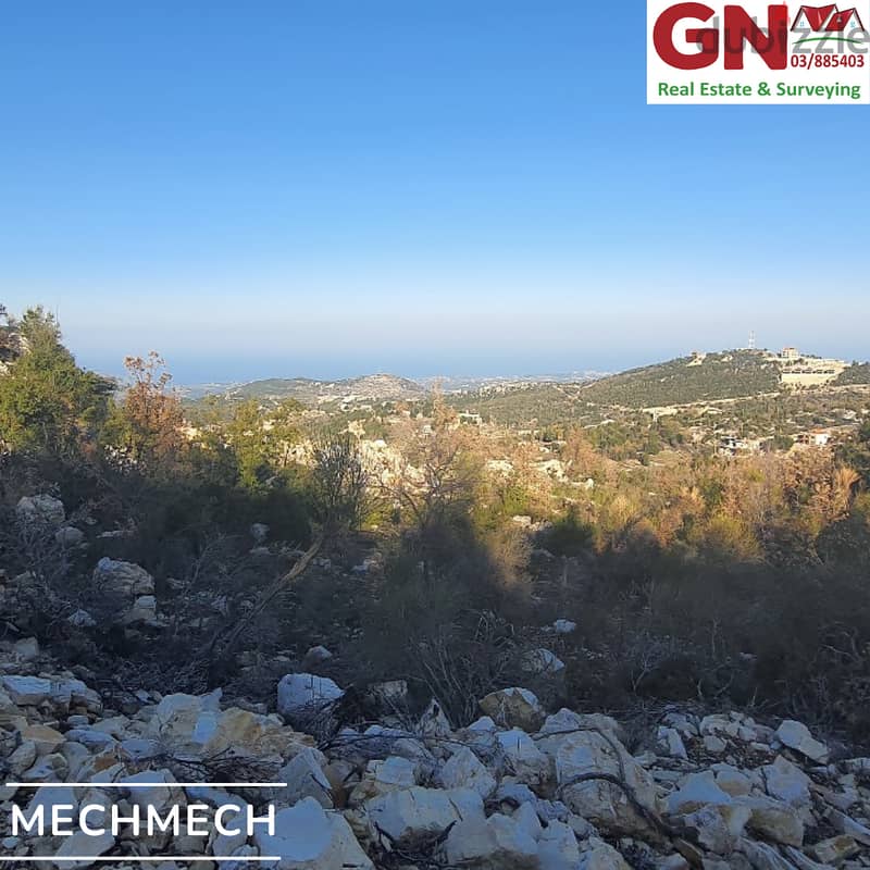 Land For Sale In Mechmech ارض للبيع في مشمش 2