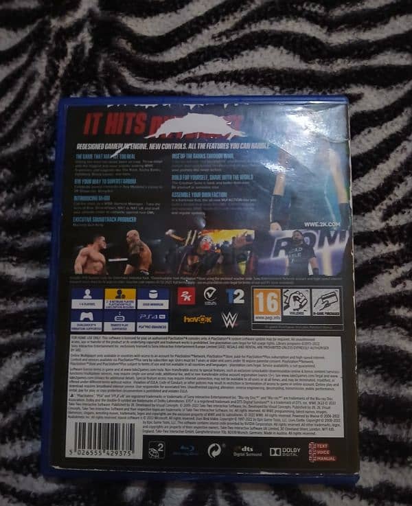 WWE2K22 PS4/PS5 1