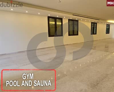 Gym , pool and sauna- Duplex- Yarzeh, Baabda/يرزه REF#MH118290