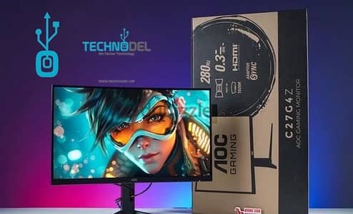 AOC 27" 280HZ CURVED 0.3MS GAMING MONITOR