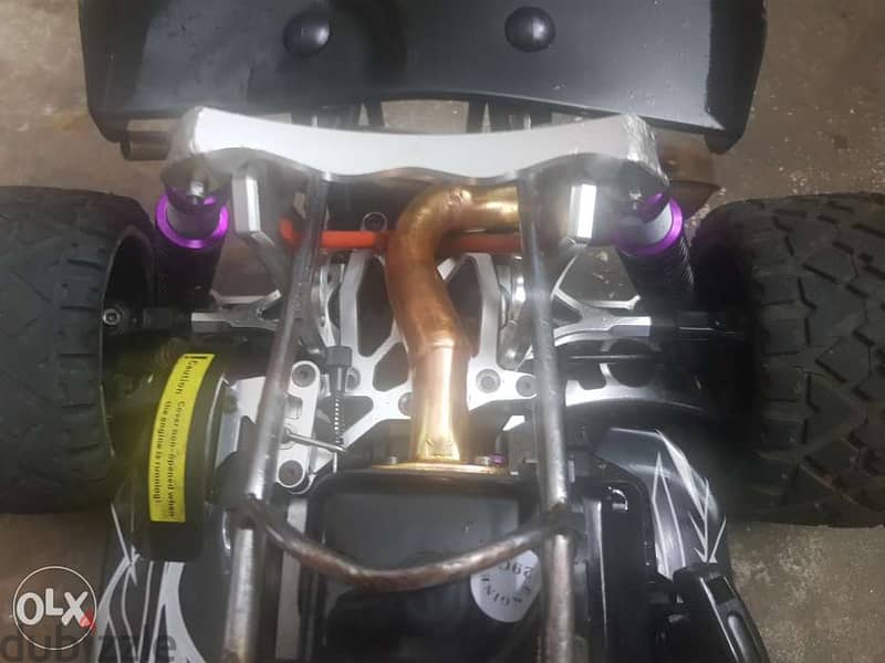 Baja 29cc fully upgraded almost new engine hpi,rovan,km,Traxxas,tiya 1