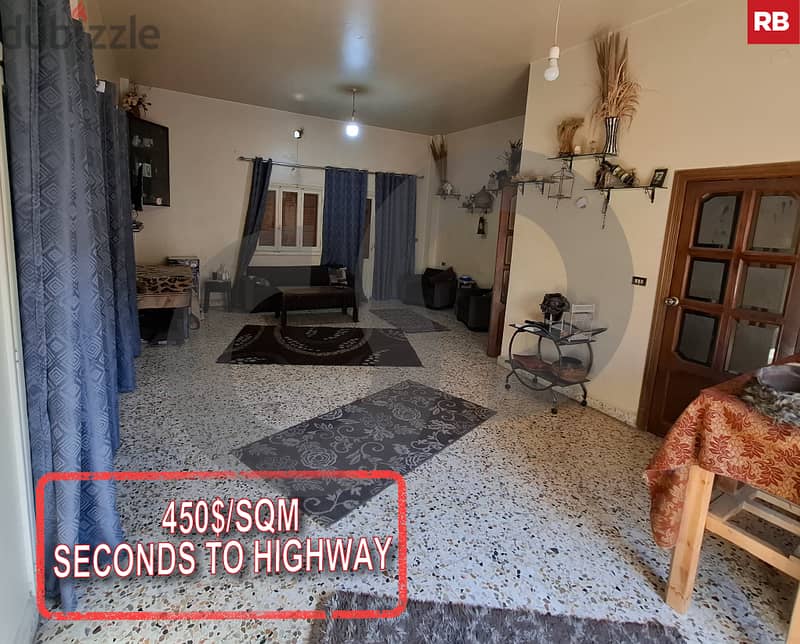 450$/sqm - spacious - AAMCHIT/عمشيتREF#RB117361 0