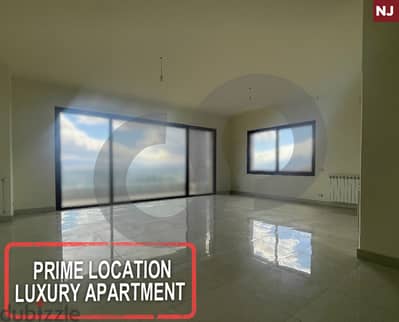 luxury apartment-prime location-Zahle-ksara/زحله -كسارة REF#NJ118311