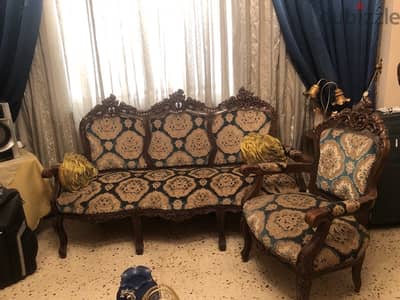 salon antique w manhout bl id ktir helo