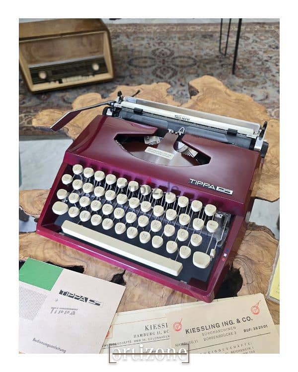 Vintage Triumph Tippa S Typewriter dactylo 7