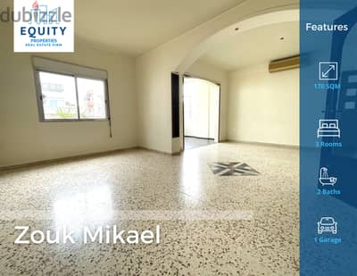 170 SQM Apartment For Rent In Zouk Mikael شقة للإيجار #RK148226