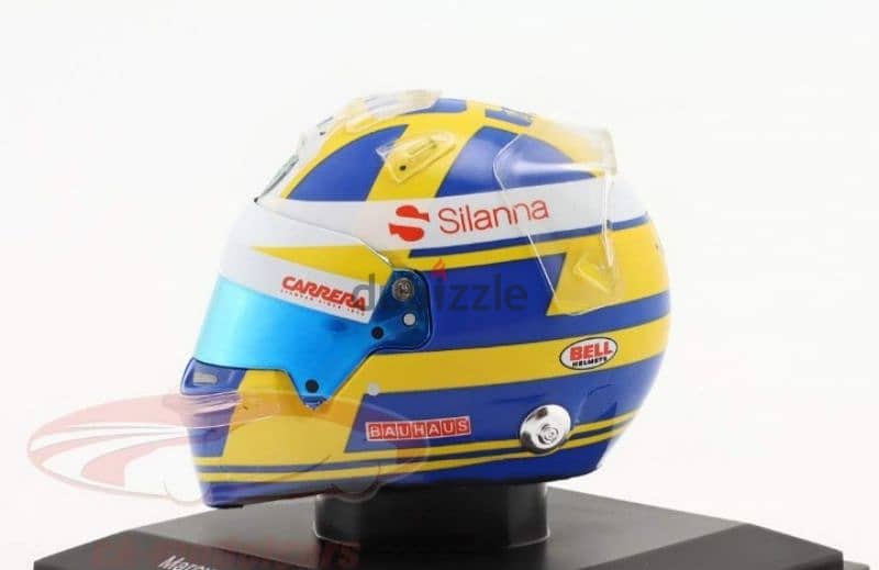 M. Ericsson (Team Alfa Romeo-Sauber 2018) Plastic Helmet model 1:5. 1