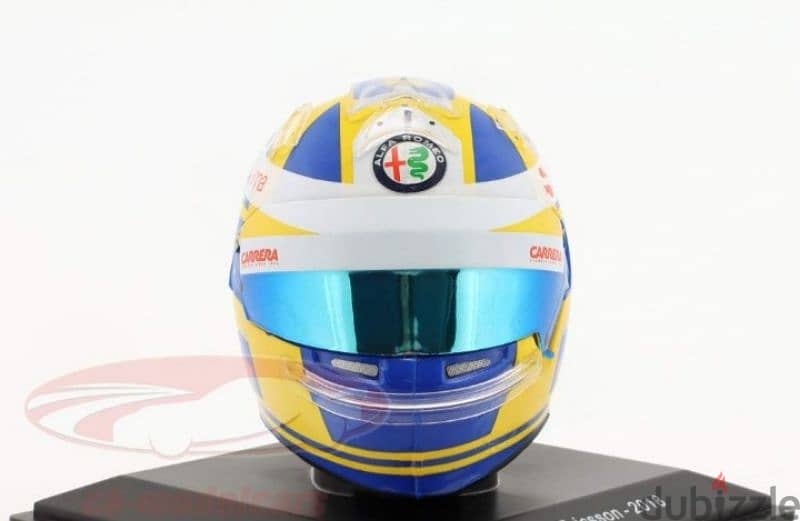 M. Ericsson (Team Alfa Romeo-Sauber 2018) Plastic Helmet model 1:5. 3