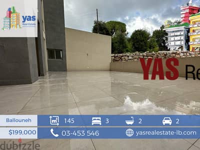 Ballouneh 145m2 | 100m2 Terrace | Private Entrance | View | New |