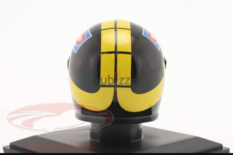 Carlos Pace (Team Martini Racing 1975) Plastic Helmet model 1:5. 4