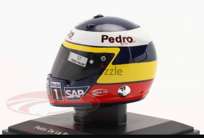 Pedro De La Rosa (Team McLaren-Mercedes 2006) Plastic Helmet model 1:5 1