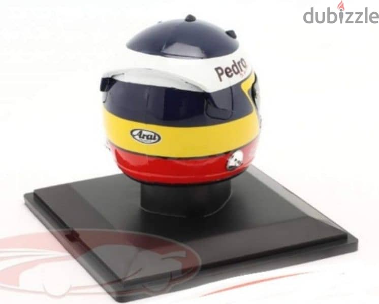 Pedro De La Rosa (Team McLaren-Mercedes 2006) Plastic Helmet model 1:5 2