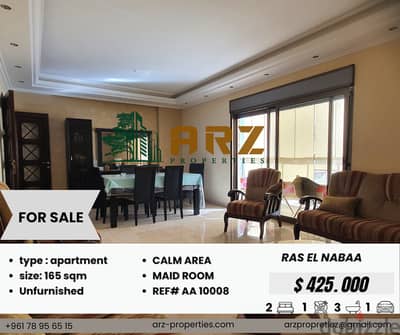 165 M APARTMENT FOR SALE IN RAS EL NABAA