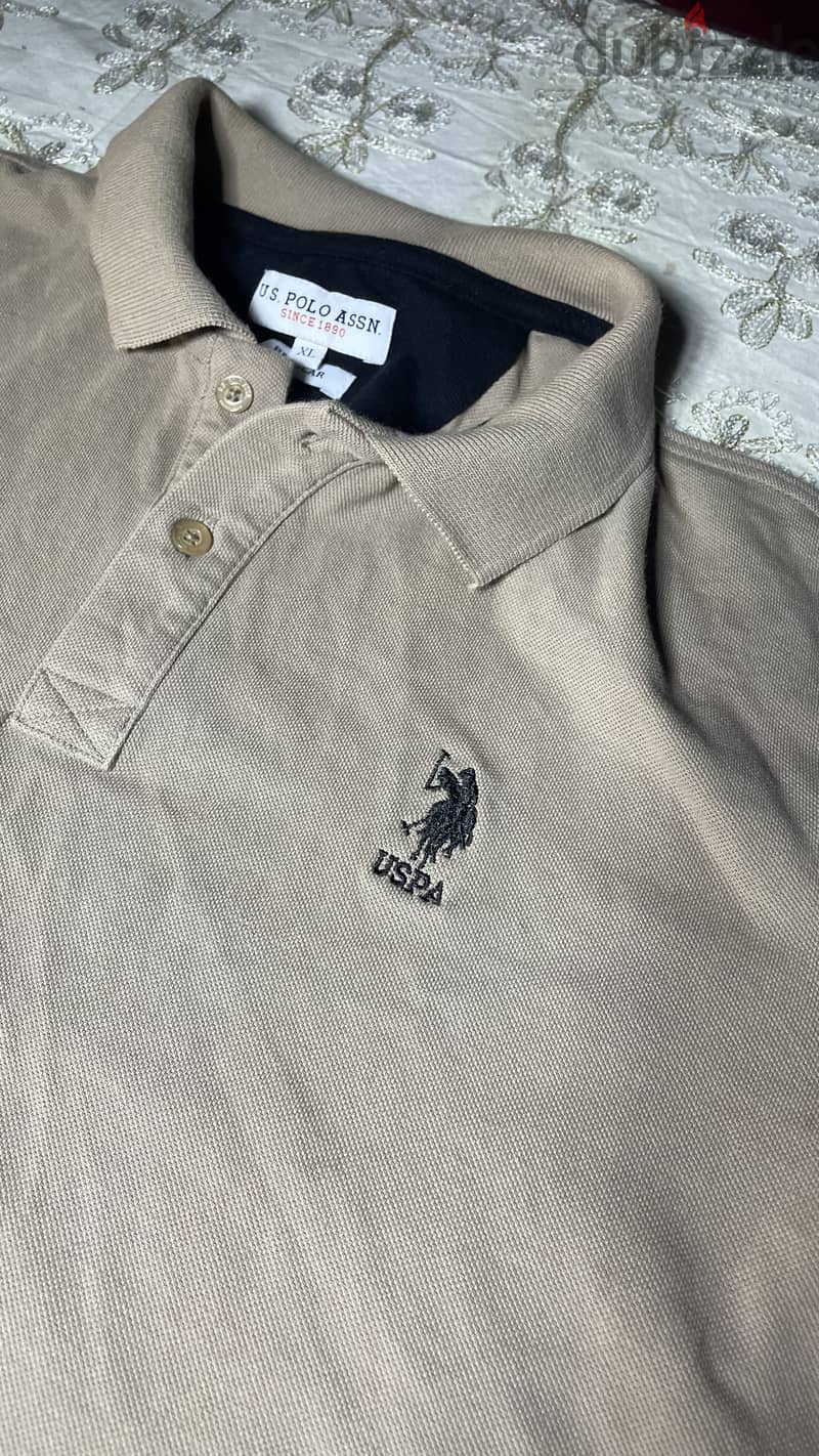 US polo Assn size xL camel 0