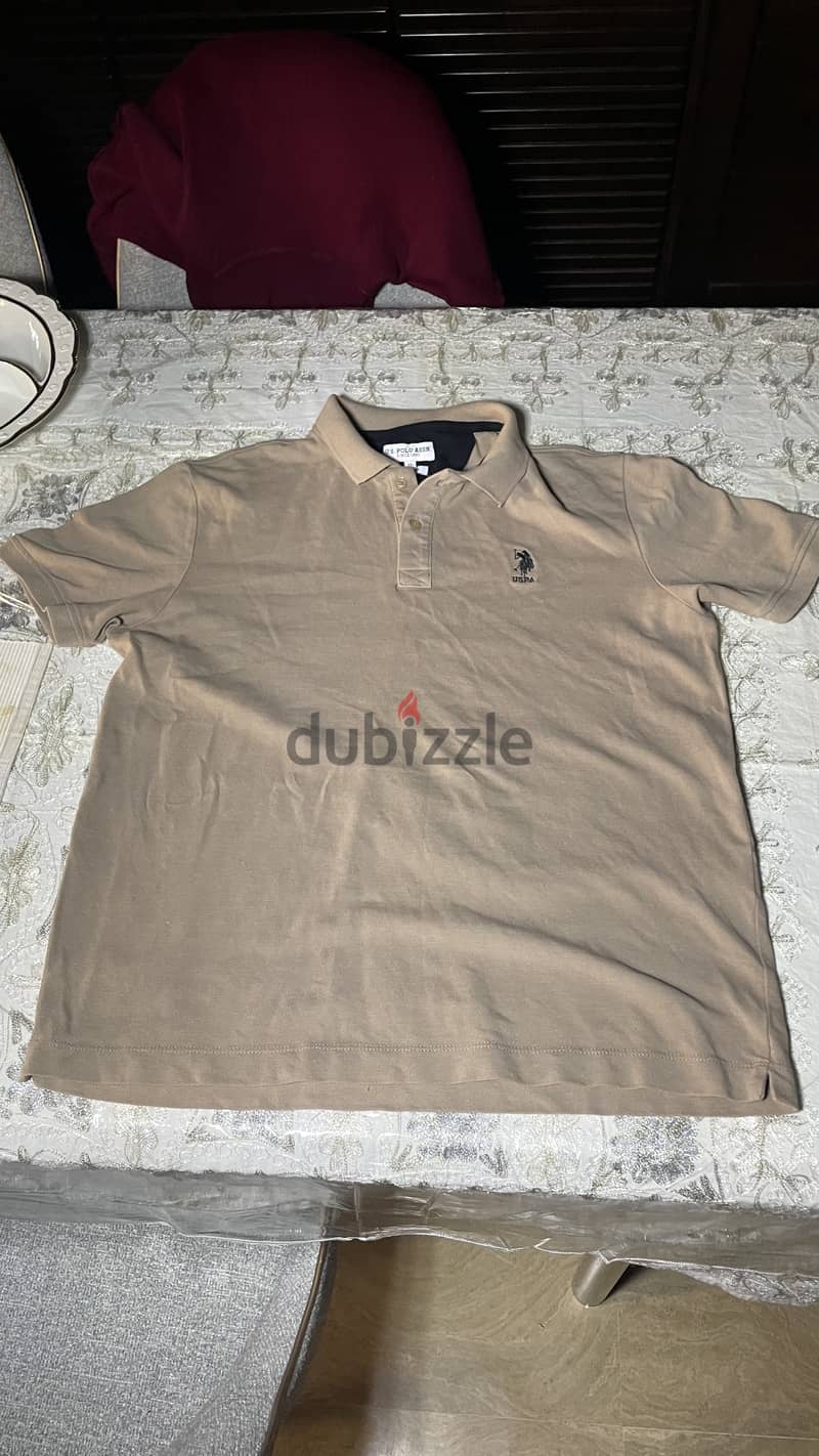 US polo Assn size xL camel 1