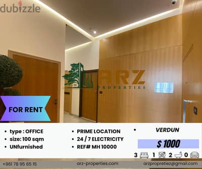 100 M APARTMENT FOR RENT IN VERDUN