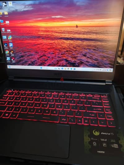 Gaming laptop msi delta 15