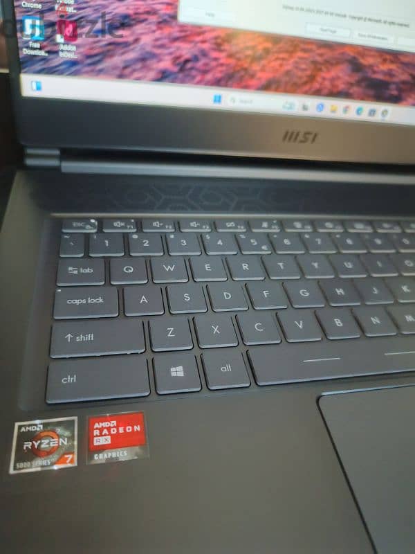 Gaming laptop msi delta 15 6