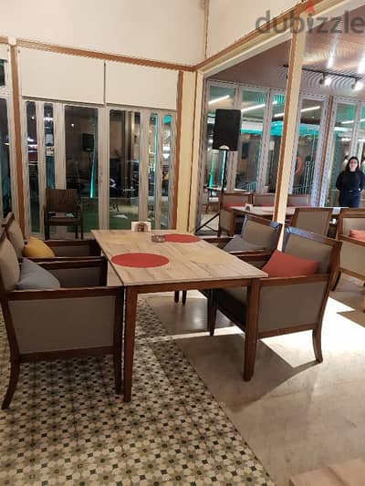 chairs and tables for restaurant