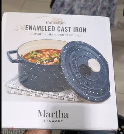 Martha Stewart - Enameled Cast Iron Dutch Ovens - Signature edition!