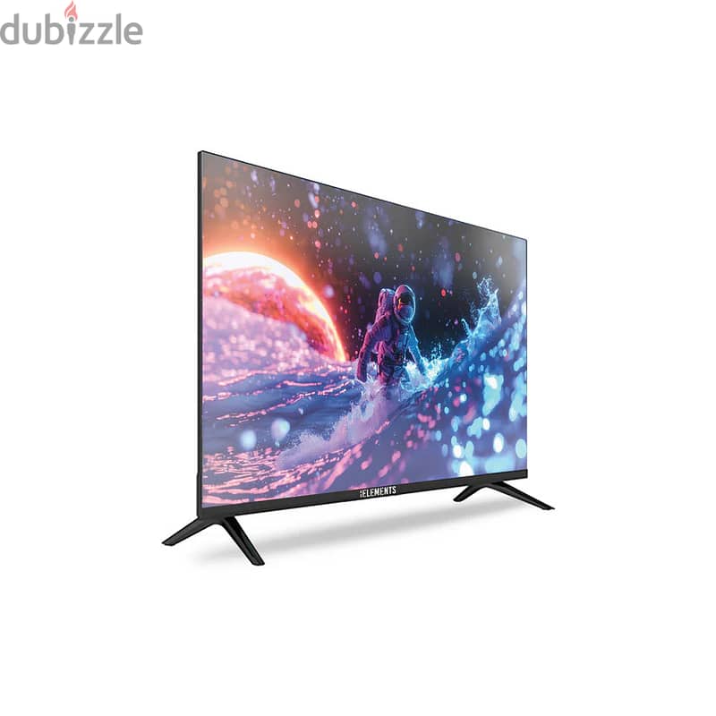 KB Elements 32″ Inch Qled TV UHD 4K Smart | تلفزيون 32 إنش كفالة سنتين 4