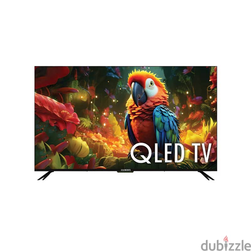 KB Elements 55″ Inch Qled TV UHD 4K Smart | تلفزيون 55 إنش كفالة سنتين 2