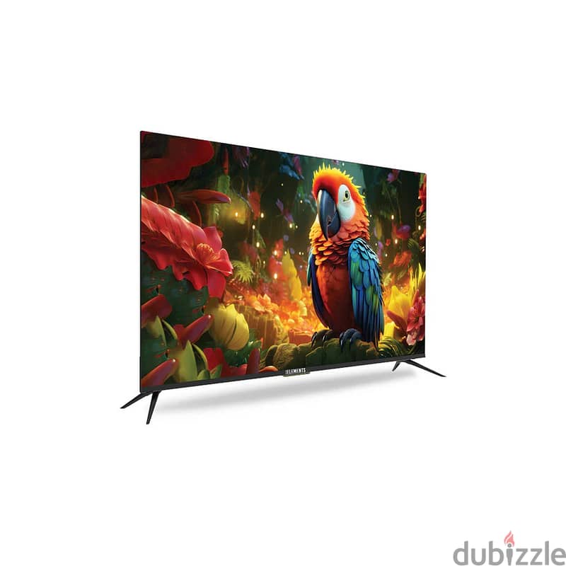 KB Elements 55″ Inch Qled TV UHD 4K Smart | تلفزيون 55 إنش كفالة سنتين 3