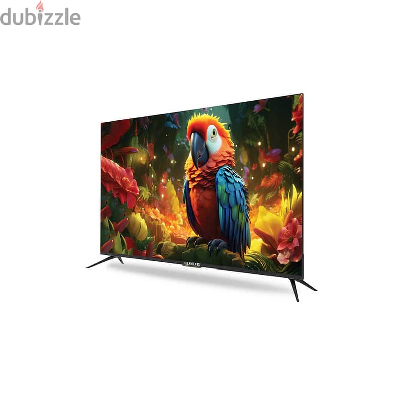 KB Elements 55″ Inch Qled TV UHD 4K Smart | تلفزيون 55 إنش كفالة سنتين 4