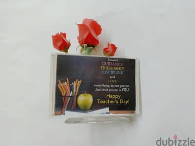 happy teacher's day photo frame