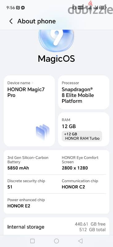 Honor Magic 7 Pro package Super new!! 12