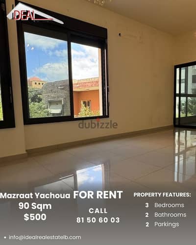 90 sqm Apartment for rent in Mazraat Yachoua REF#JH17368