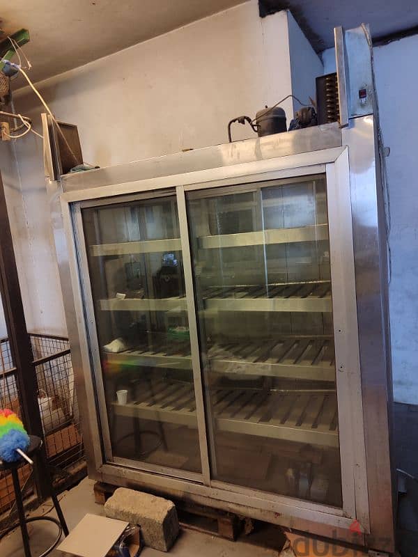 industrial display fridge. براد عرض صناعية 1