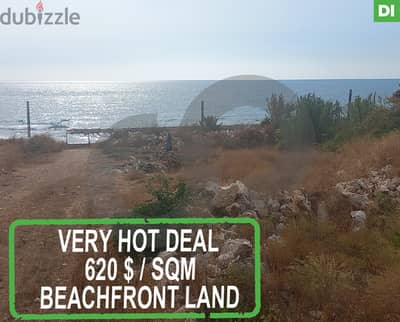 BEACHFRONT land for Sale in Jiyeh - Chouf / الجية - الشوف REF#DI117626