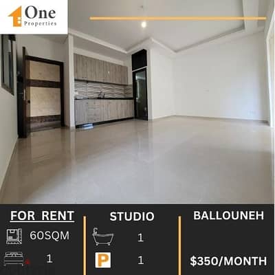 STUDIO FOR RENT IN BALLOUNEH- PRIME LOCATION