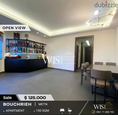  150 SQM Apartment for SALE in Bouchrieh !