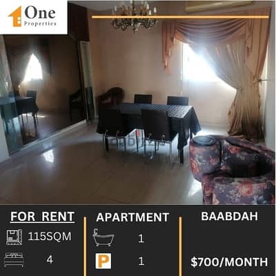 APARTMENT FOR RENT IN BAABDA