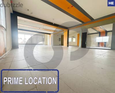 Industrial / Located in a prime area IN MAZRAAT-YACHOUH ! REF#HE118333