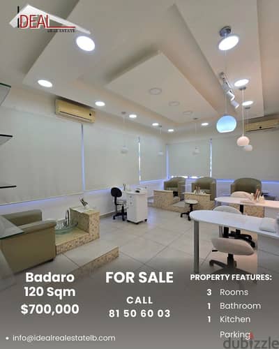 Fully equipped 120 sqm Spa for sale in Badaro Beirut REF#JPT22179